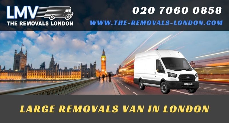 Large Removals Van with a Driver in Crystal Palace SE19