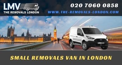 Small Removals Van with a Driver in London