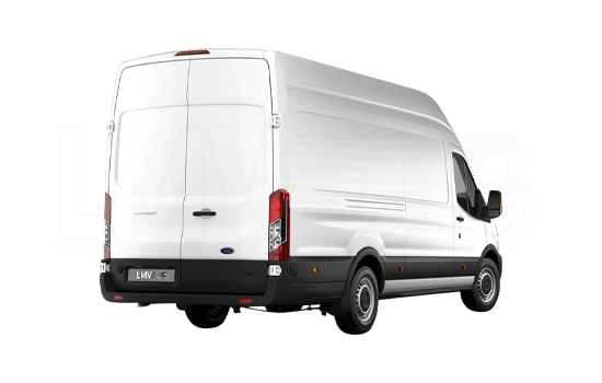 Hire Extra Large Van and Man in  - Back View
