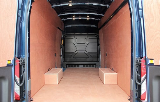 Hire Extra Large Van and Man in  - Inside View