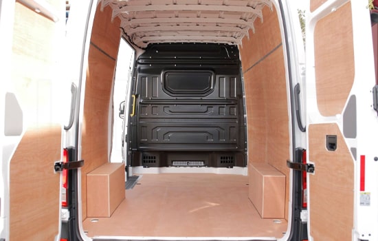 Hire Large Van and Man in Enfield - Inside View