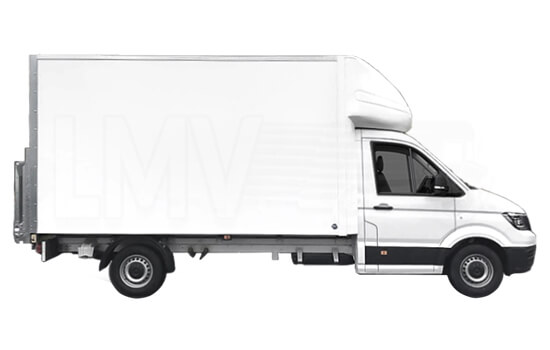 Hire Luton Van and Man in  - Side View