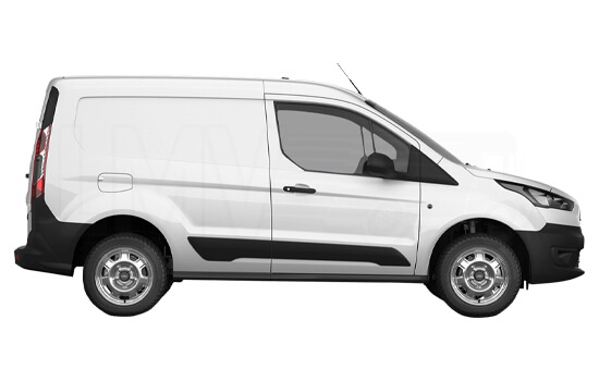 Hire Small Van and Man in  - Side View